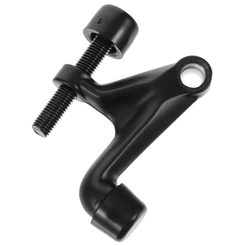 Lurrose 1Stk Türstopper door holder door stops abtreter Teile von Antikollisionsvorrichtungen Tür Unterstützung Tür stoppt Zinklegierung Black von Lurrose