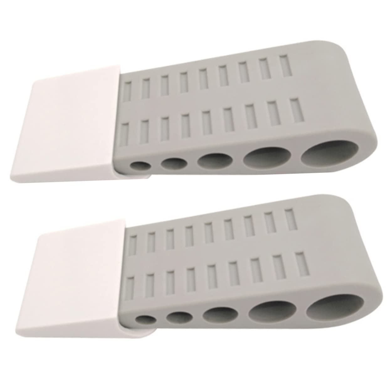 Lurrose 2st Türstopper Einklemmschutz Ofen Abdeckung Streifen Fensterverriegelungen Garage Türstopper Keil Türkeilstopper Türschloss Schlösser Türstopper Für Boden Tor Grey Abs von Lurrose