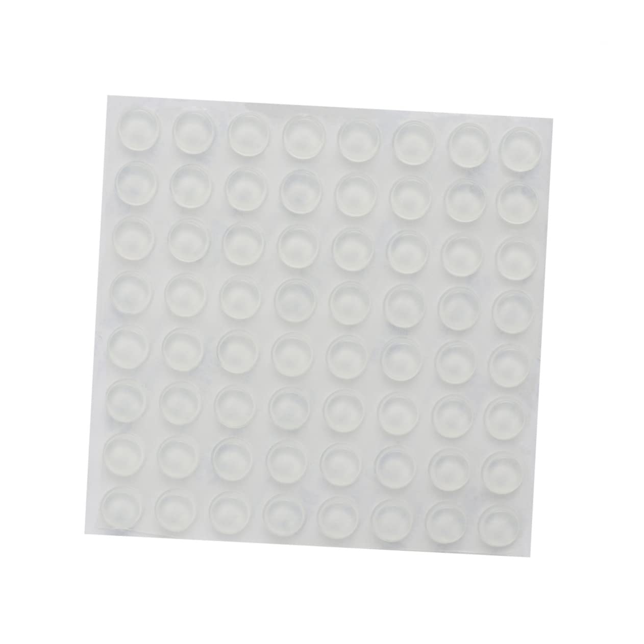 Lurrose 64St Wandschutz kantenschutz wand schallschutzmatte schallmatten Geräuschdämpfende Pads klangkissen Wandschild Schranktürpolster Selbstklebende Türstopper Stoßfänger für Türgriffe von Lurrose