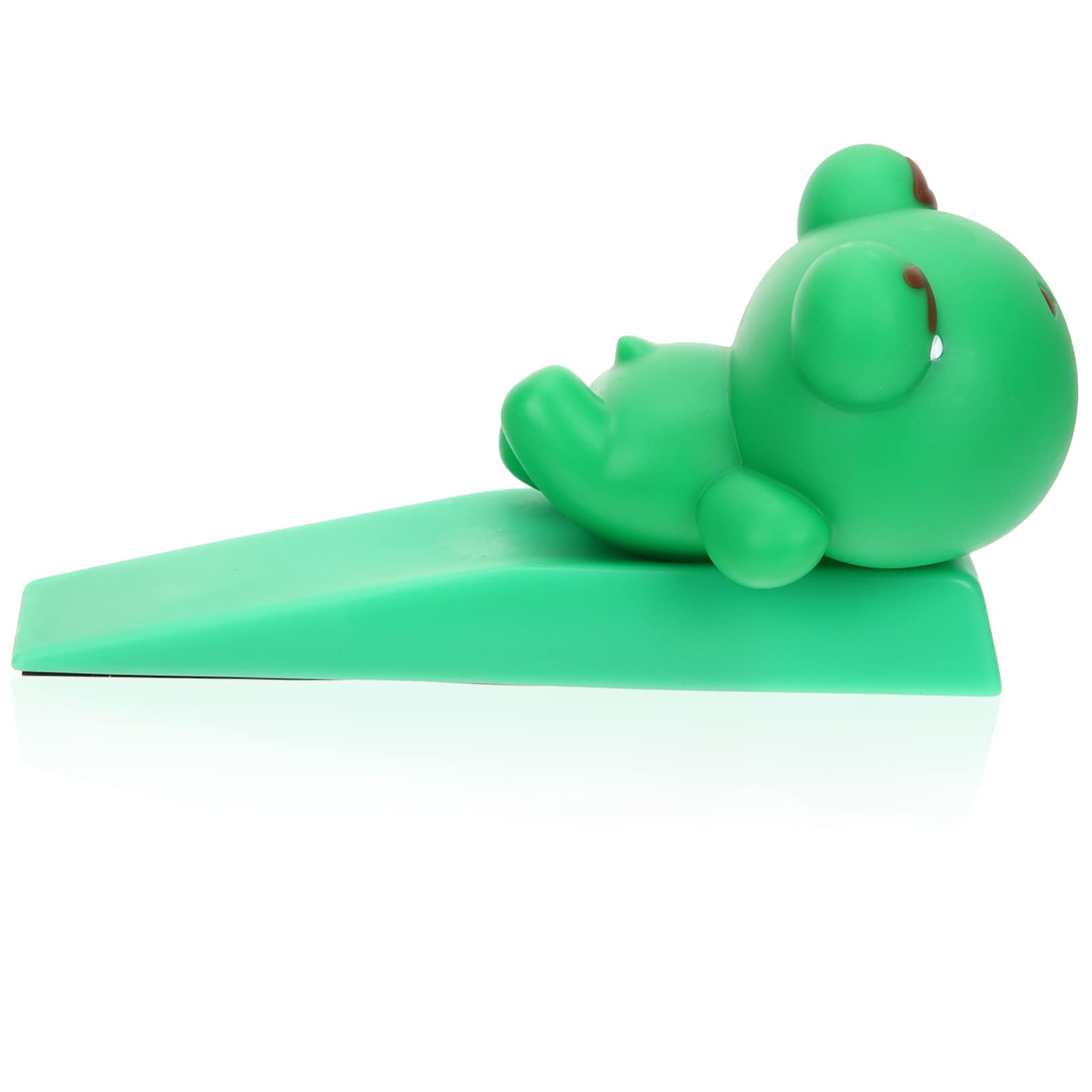 Lurrose Türversorgung door wedge abtreter Figur fangen Keile Gewicht Griffe Hund deko Wandschutz Türstopper Anti-Kollisions-Türstopper Türstopper Keil Türstopper für Schlafzimmer PVC Green von Lurrose