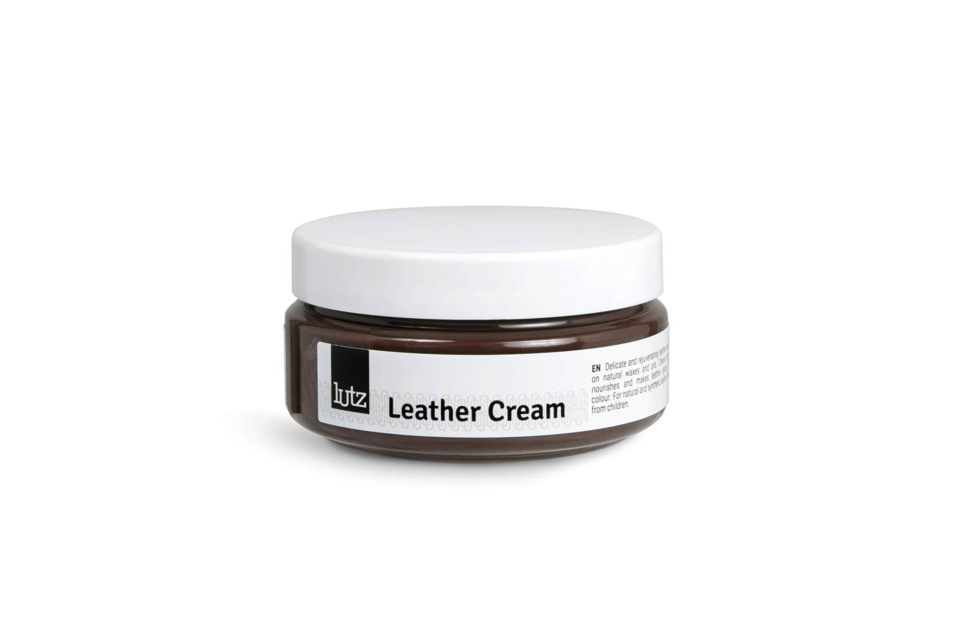 Lutz Ledercreme | Regenerierende Ledercreme | Erweckt Lederschuhe, Taschen, Jacken und Mehr zu Neuem Leben | Ledercreme in Vielen Farben 100 ml (3.38 fl. Oz.) | (139 - Mittelbraun - Middle Brown) von Lutz