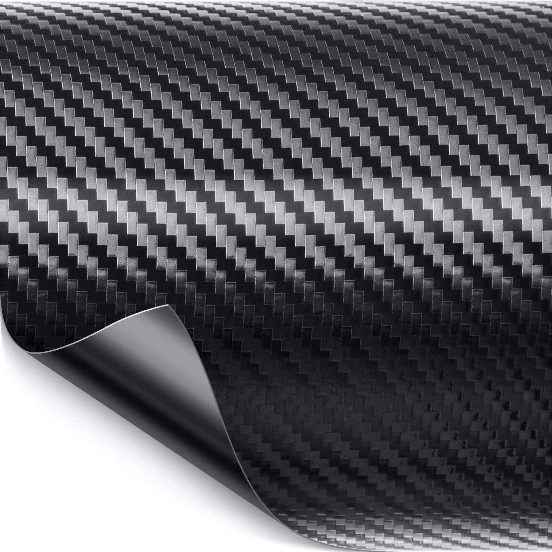 Luxshield Carbon Folie 30x100cm für Auto, Motorrad, Bike - selbstklebend, Meterware aus DE von Luxshield