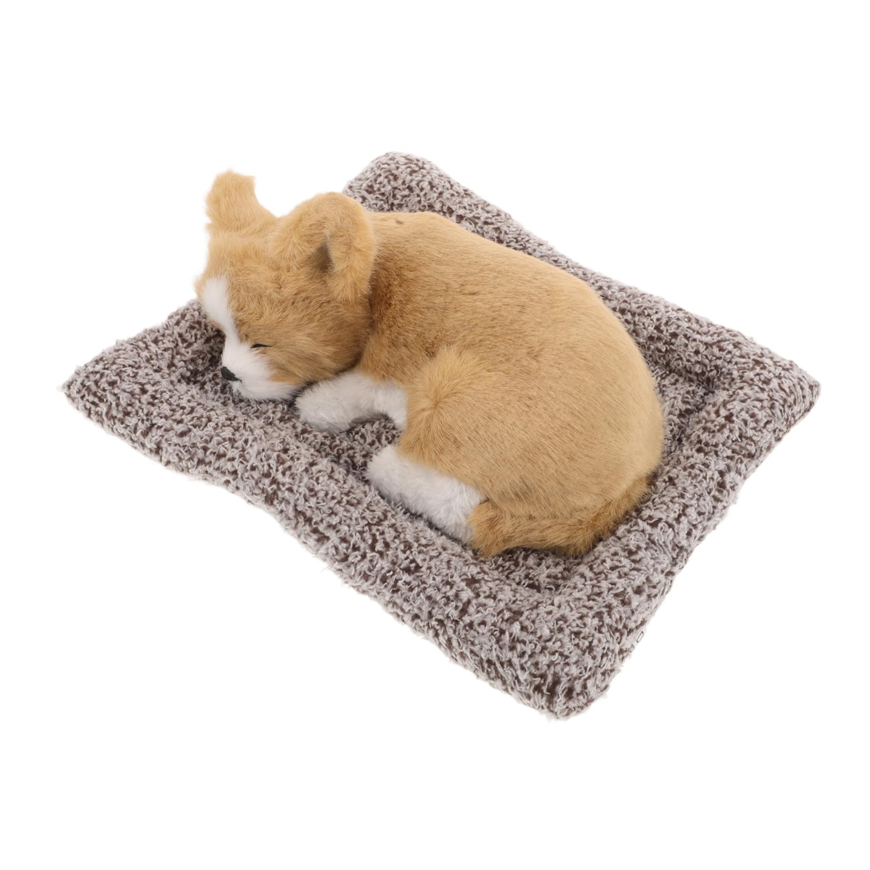 Luxshiny Autopuppe autozubehör auto zubehör Auto Kuscheltier Hund Auto-Deko-Zubehör Auto Dashboard Dekoration schlafender Hund Simulation Plüschhund Simulationsautospielzeug Baumwolle von Luxshiny