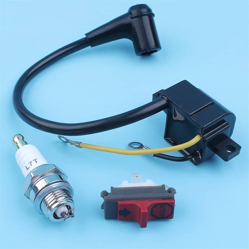 Old Type Zündspule Modul Kill Switch Spark Candle Kit Fit For Husqvarna 266 162 66 61 Fit For Jonsered 630 670 Chain Saw 501516201 von Luxuypon