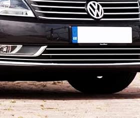 Luxyline Chrom Untere Kühlergrill Leiste passend für VW Passat 10-23 v2 von Luxyline