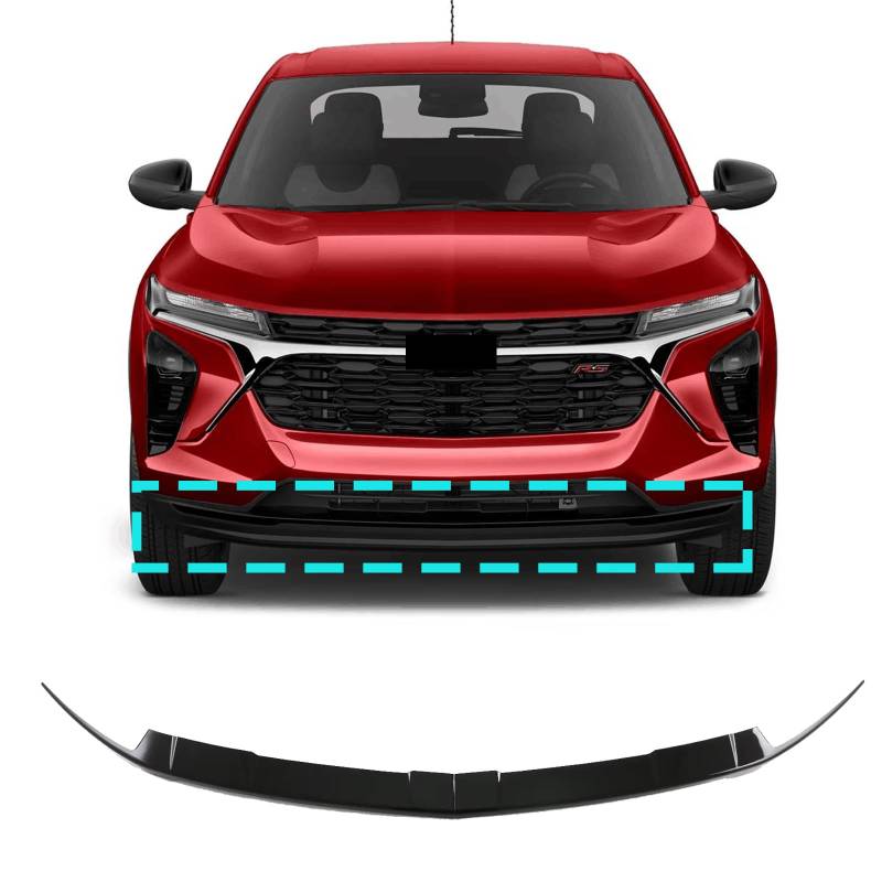 Luyhok Kühlergrill-Kantenverkleidung für Chevy Trax 2024, Schutzdekoration, Fahrzeugzubehör, Teile, Frontstoßstangenschutz von Luyhok