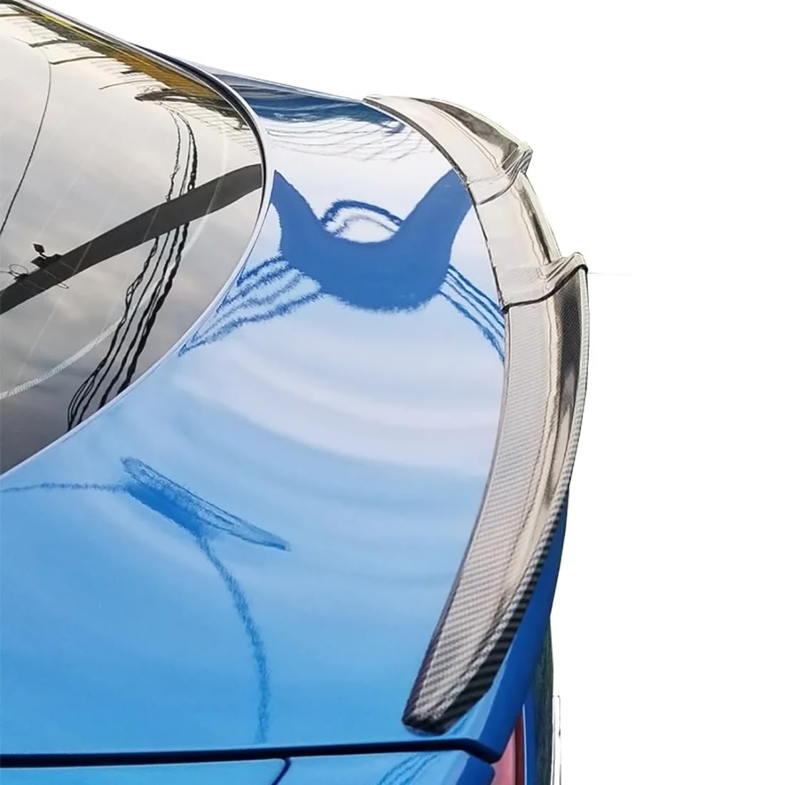 Auto-Heckspoiler für Hyundai Elantra AD 2015-2020, Dachspoiler, Kofferraumspoilerlippe, 3 Stück/Set, Gummispoiler,Carbon Look von LwwGji