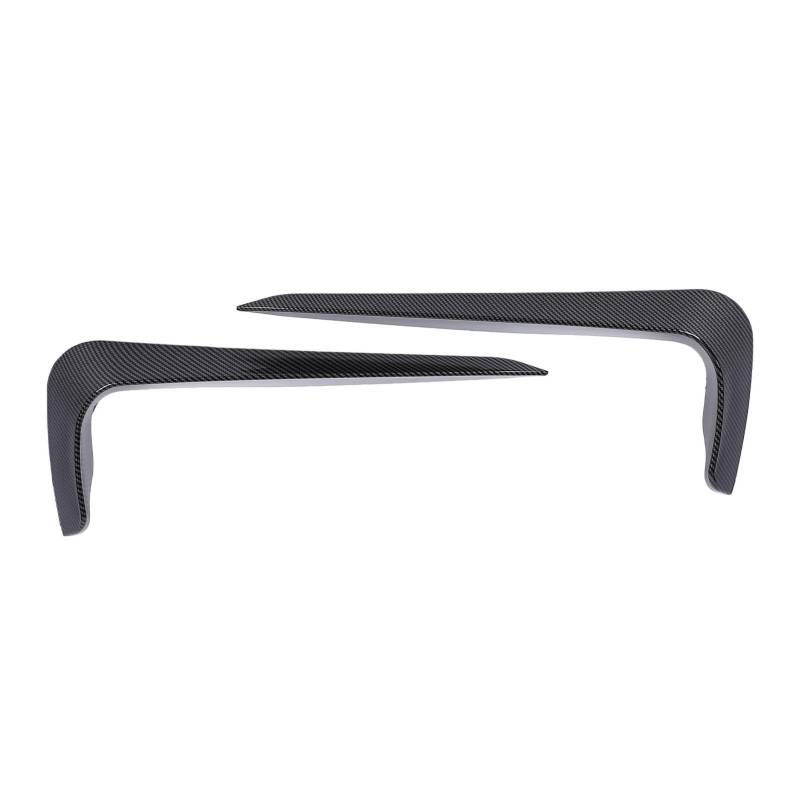 Lybunair 2-teiliger Frontstoßstangen-Splitter, seitlicher Luftauslass-Windspoiler für 3er-Serie E90 E91 M Sport vor 2005 bis 2008 (Carbon Fiber Style) von Lybunair