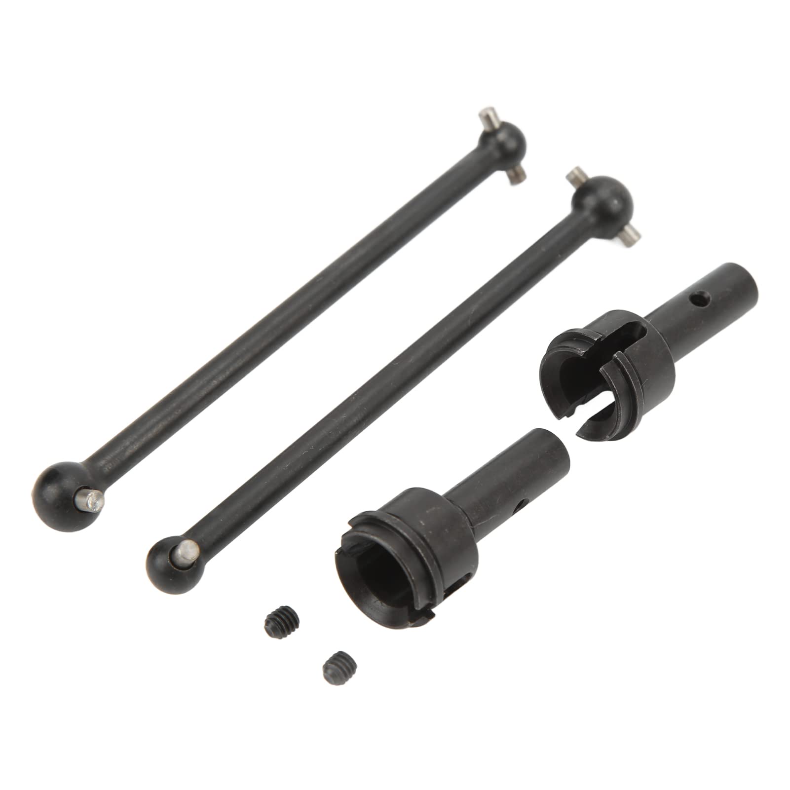 Lybunair 2-teiliges hinteres CVD-Antriebswellen-Set aus Metall, Universalwellen aus gehärtetem Stahl für 1/8 RC-Car von Lybunair