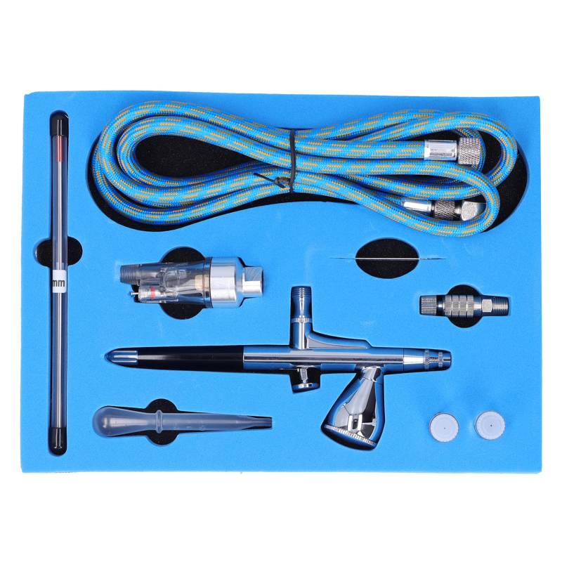 Lybunair G1/8 Airbrush-Set, Spritzpistole, Mal- und Kunstwerkzeug für DIY-Druck und Heimdekoration von Lybunair