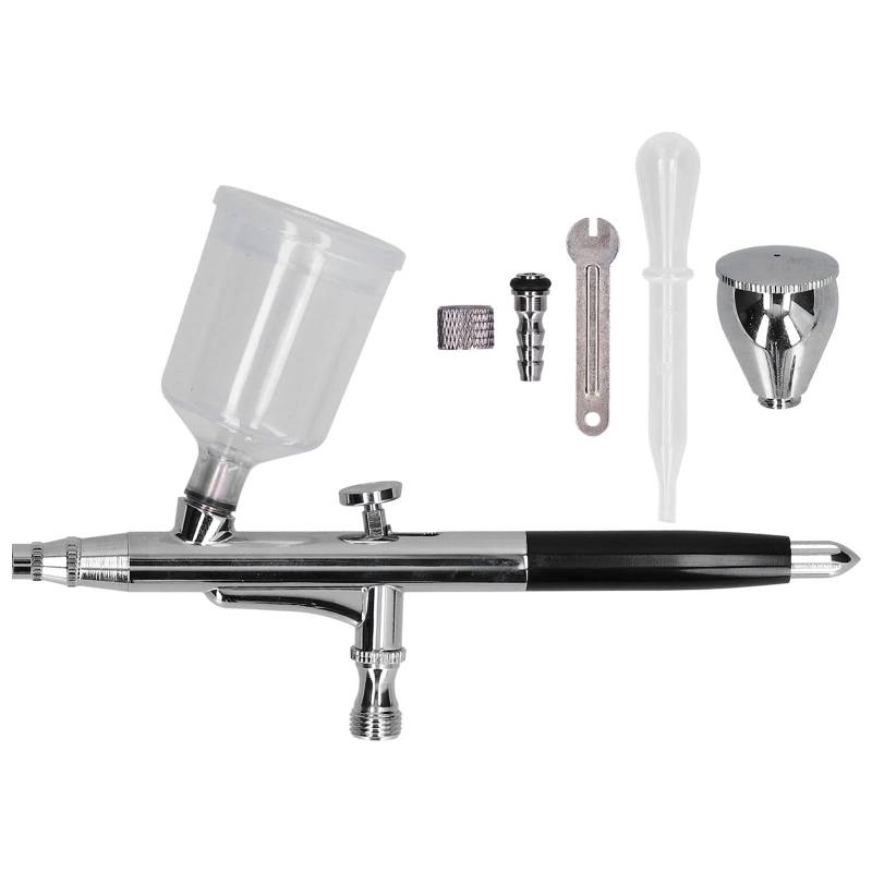 Lybunair G1 8 Airbrush-Set, Spritzpistole, Farbe für DIY-Sprühen, Drucken, Heimdekoration von Lybunair