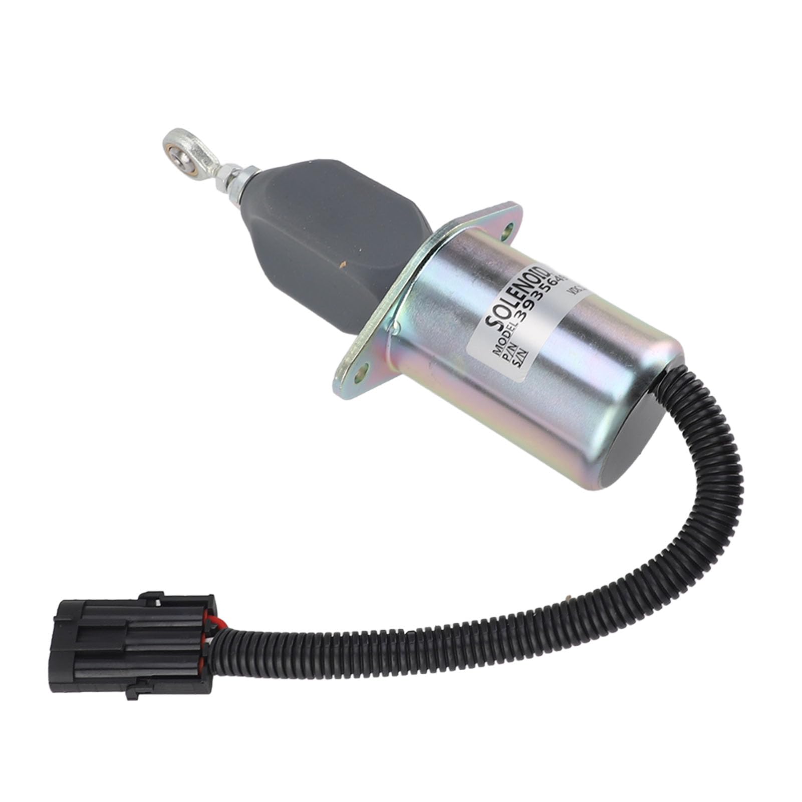 Lybunair Hochpräzises Flame-Out-Magnetventil, Ersatz-Motorstopp aus Metall, 12 V, für 5,9 l und 8,3 l-Zylinder von Lybunair