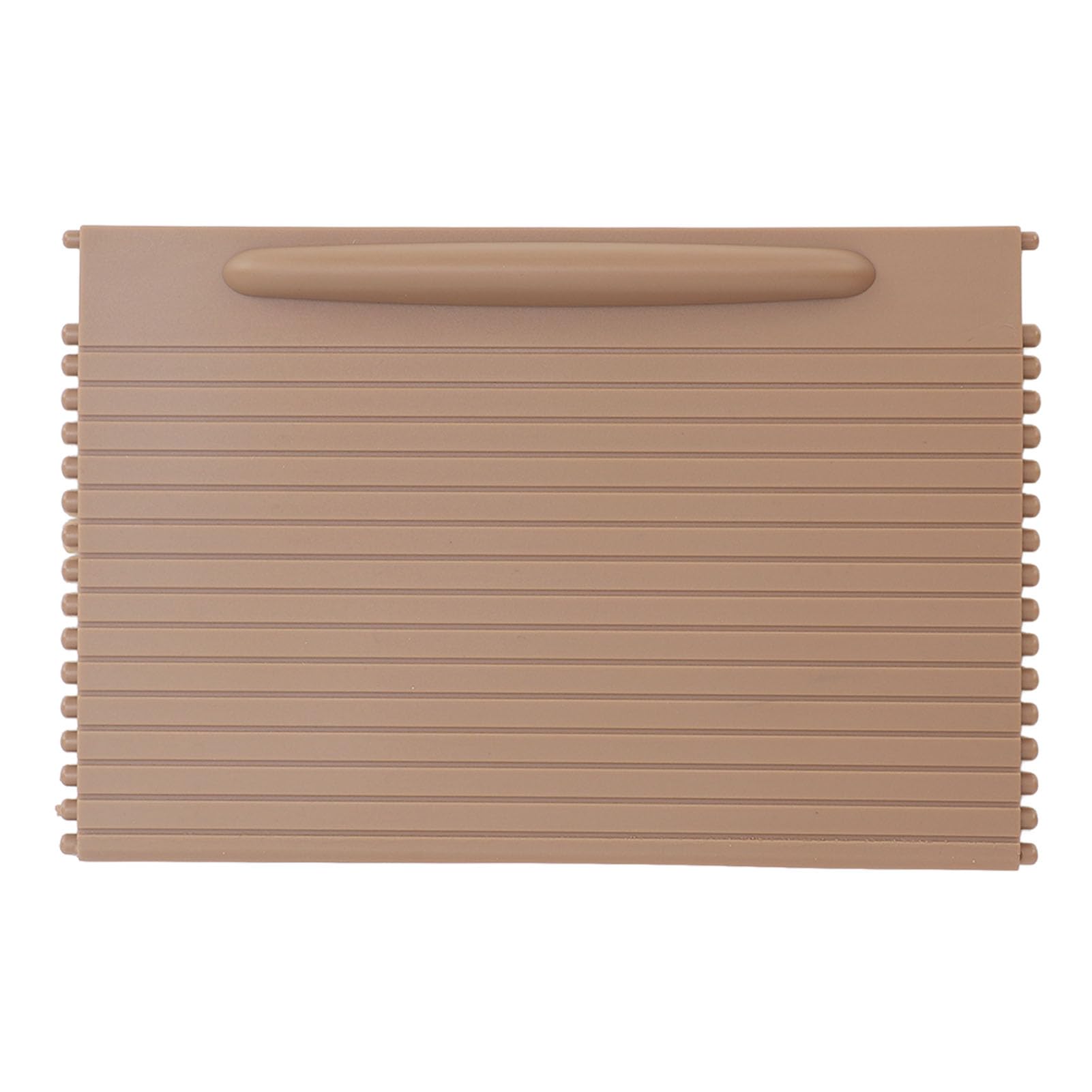 Lybunair Stabile vordere Konsolen-Getränkehalter-Rollo-Abdeckung 7L5862531 Schiebeverschluss für 2003 bis 2010 (Beige) von Lybunair