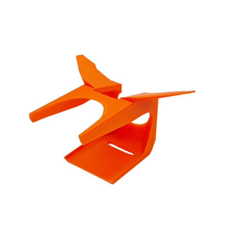 Drohnen Flug Schwanz für DJI NEO,Schnellspanner Flugschwanzflügel Akku Haltebügel Schutzhülle Zubehör für DJI NEO, 3D Druck (orange) von Lycuiw