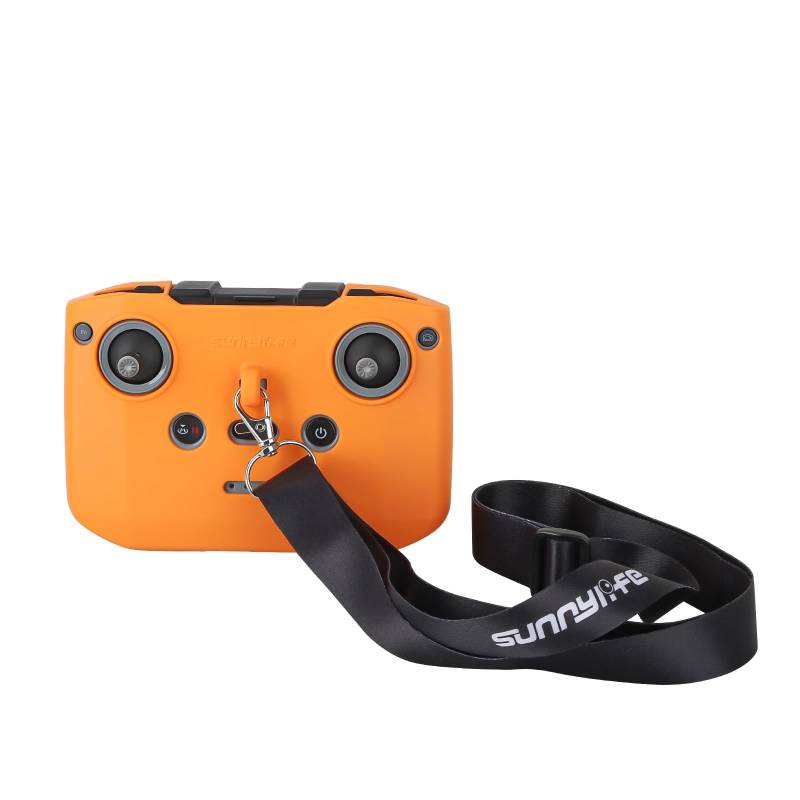 Drohnen controller Silikon fall abdeckung für DJI Neo/Mini4pro,RC-N3/2/1 Schutzhülle mit Lanyard,Drohnen fernbedienungs zubehör (Orange) von Lycuiw