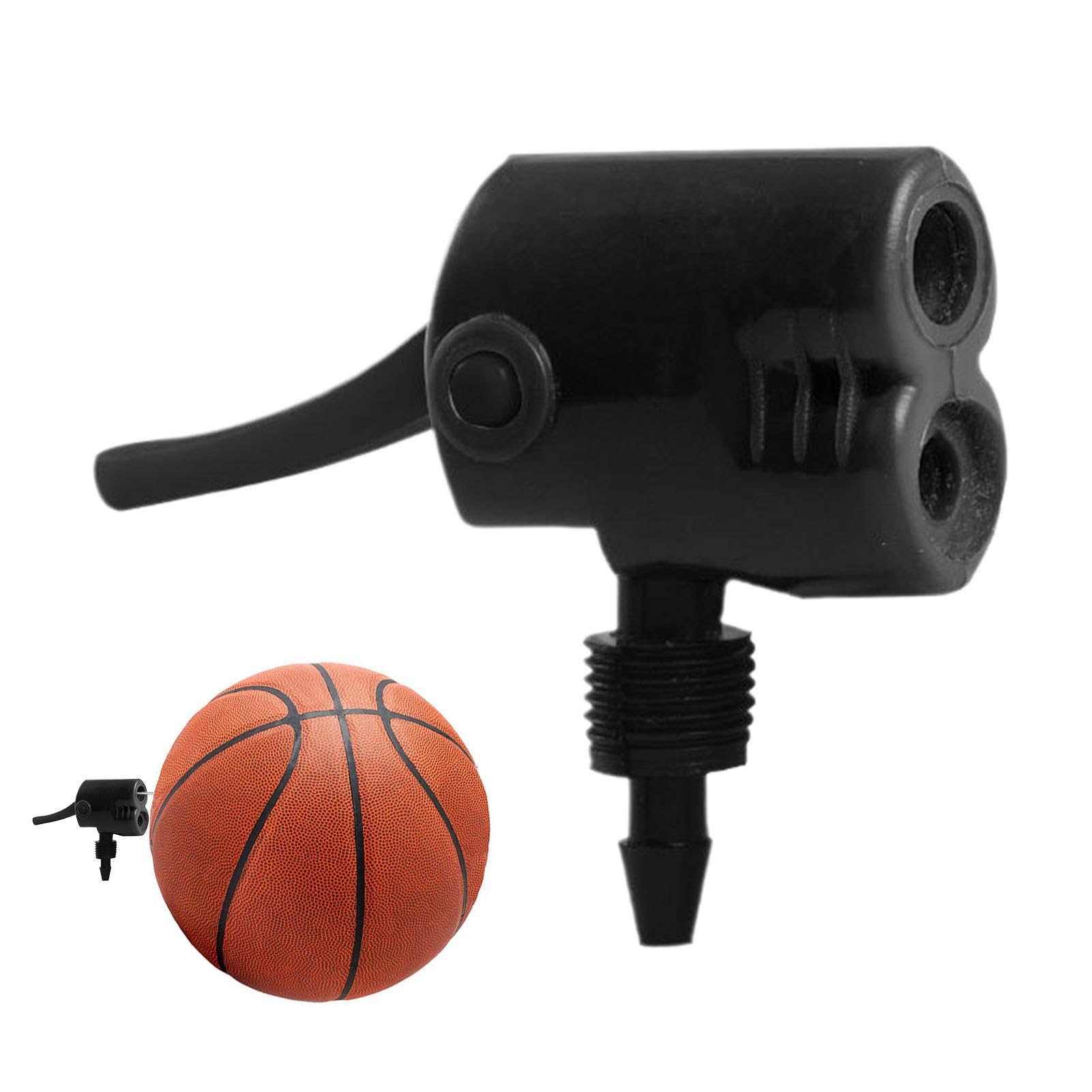 Lyricalist Air Pump Nozzle Replacement - Large Outlet -Use Inflator Nozzle, Air Pump Accessories Nozzles, Rustproof Pump Parts Air Nozzle for Bicycles Basketballs Volleyballs Soccer Balls Cars von Lyricalist