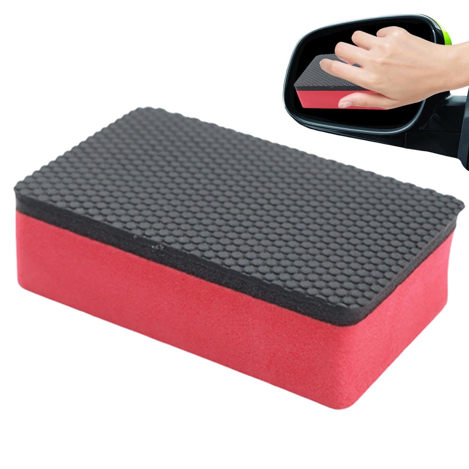 Lyricalist Auto-Scheuerpad, Clay Bar Scrubber - Clay Bar Scheuerpad für Autolack - Effektiver Schmutzentferner zur Dekontamination, beseitigt Asphalt und herumfliegende Farbe und bekämpft hartnäckige von Lyricalist