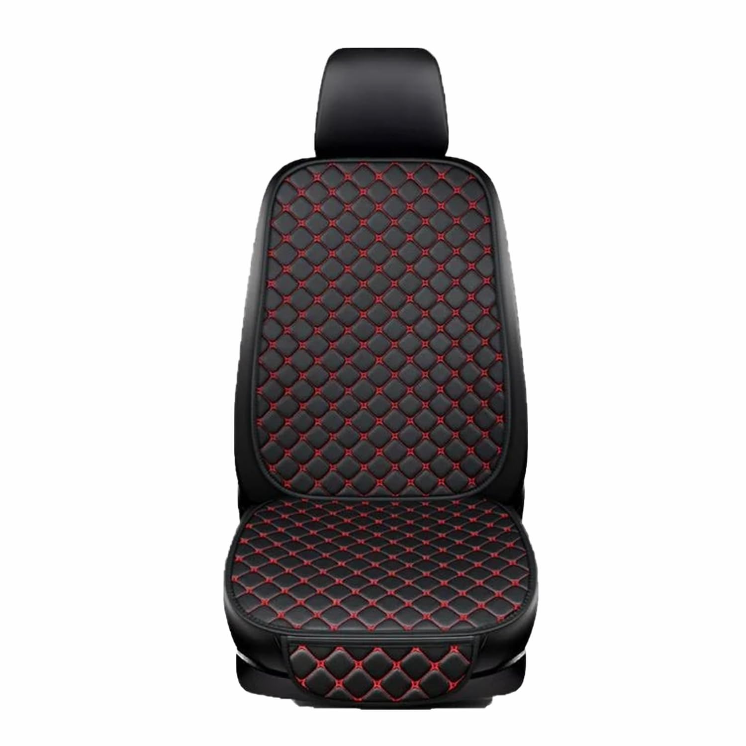 Auto Schonbezug Set für Mercedes Benz A-Class W169 W176 A45 AMG A-Class B-Class W245 W246 Leder Autositzbezüge Sitzschoner für Vordersitze und Rücksitze.,A-Black+Red von LzDDD