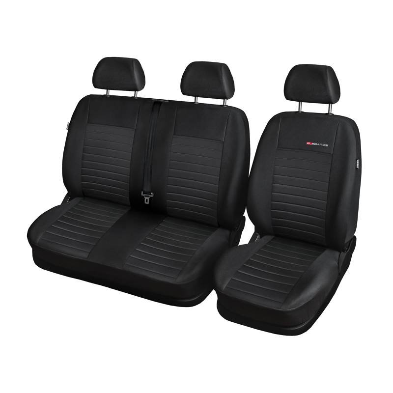 MOTOS Personalisierte sitzbezüge Auto für Citroen Jumper I 1994-2006 Perfekt angepasste Auto sitzbezüge mit aktivem Airbag-System, dreilagigem Material und makelloser Oberfläche, Ideal sitzauflage a von MOTOS