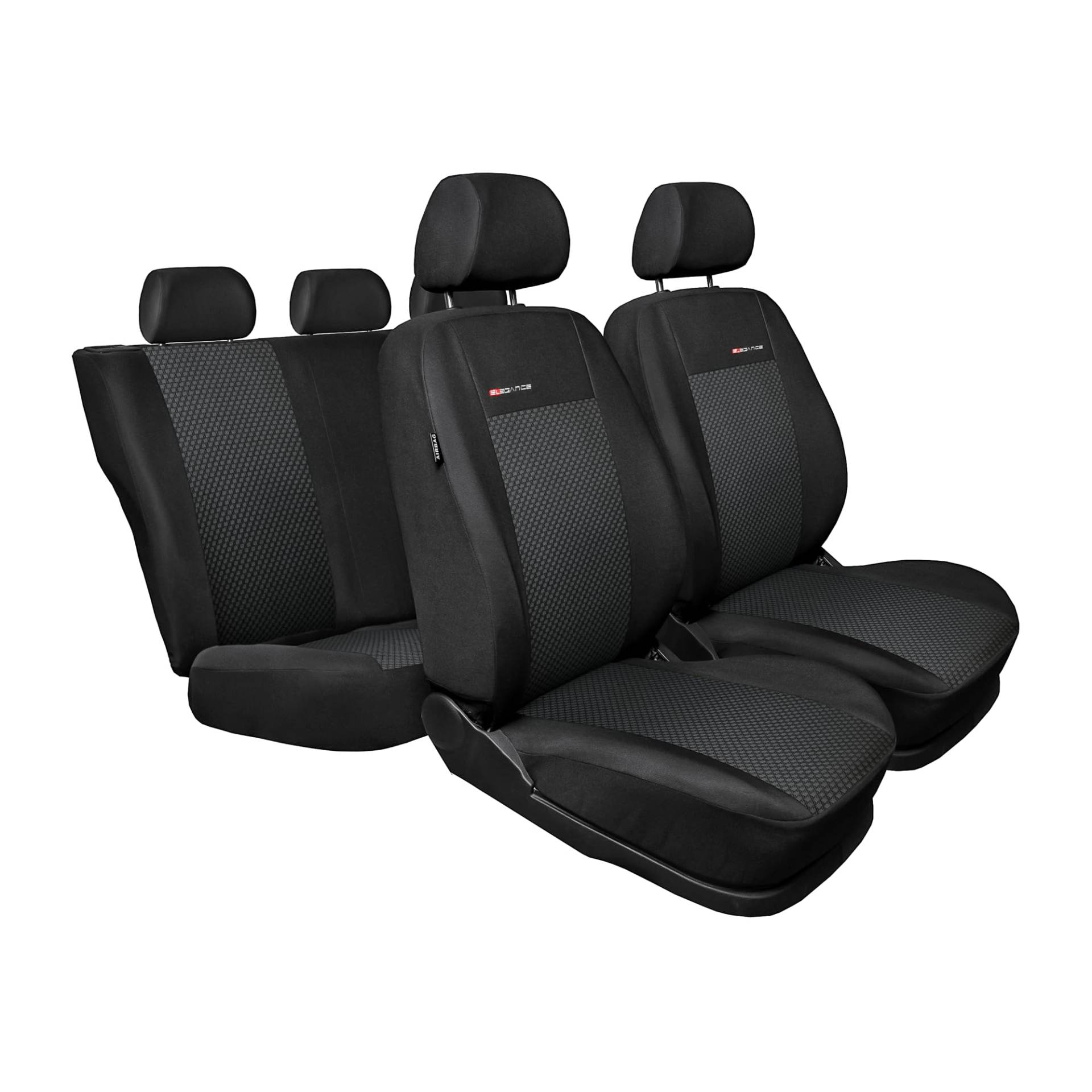 MOTOS Universal-Sitzbezüge Auto für SEAT Arona Perfekt angepasste Auto sitzbezüge mit aktivem Airbag-System, dreilagigem Material und makelloser Oberfläche, Ideal sitzauflage Auto für stilbewusste von MOTOS