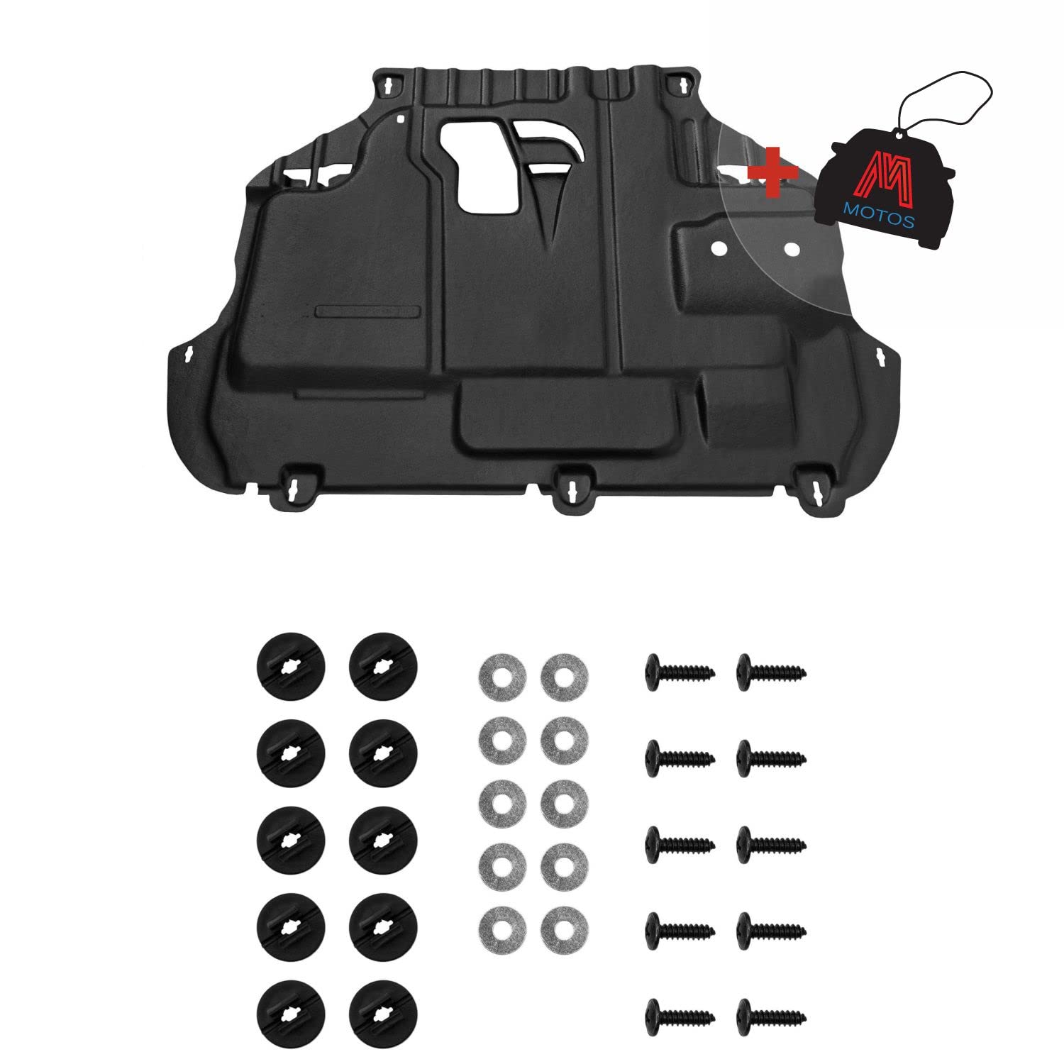 M MOTOS Unterfahrschutz motor für Ford FOCUS III 2004-2012, Volvo S40 II 2006-2011, Volvo C30 2006-2012, Ford FOCUS II 2007-2010, 2010-2019, Ford FOCUS C-MAX I 2005-2007, Ford FOCUS II 2011-2018 von M MOTOS