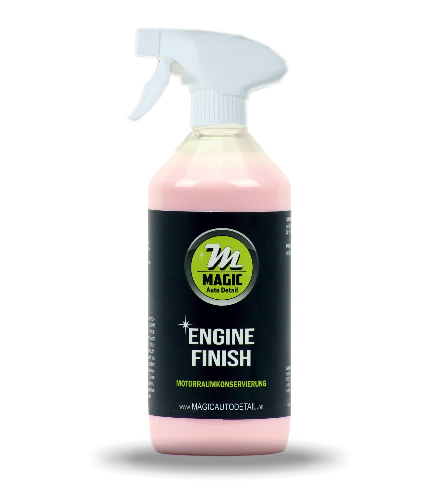 Magic Auto Detail - Engine Finish, 500ml, Motorraumkonservierung, Motorraumaufwertung, von M-Magic