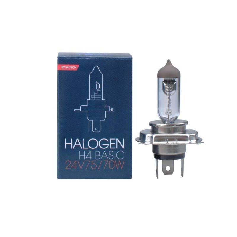 M-Tech Z904 Halogenlampe P43t 24V 75/70W H4 von M-Tech