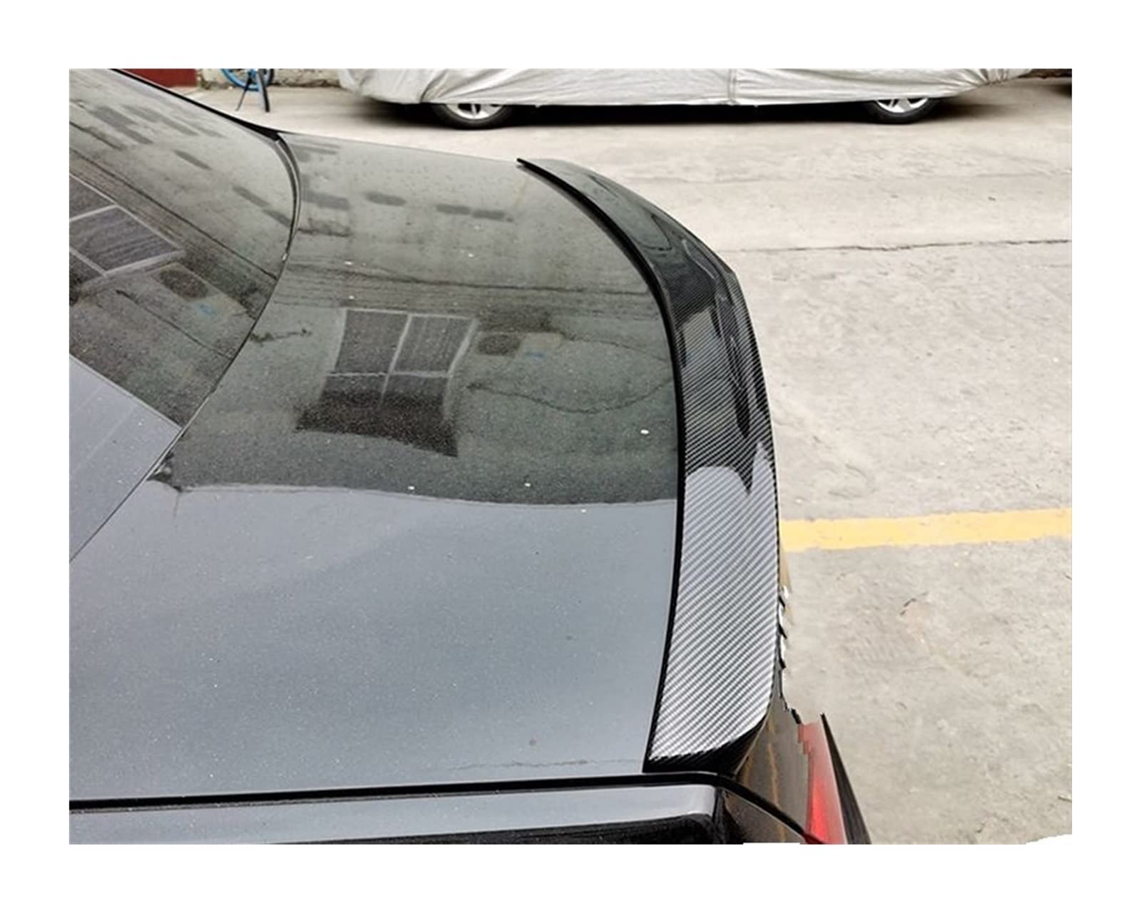 Auto Heckflügel Für Mercedes Für Benz E-Klasse W212 E180 E200 E260 E300 E320 Limousine 4 Türer 2008-2015 Kofferraumdeckel Auto Spoiler Wings Spoiler (Color : 3) von MACHEA