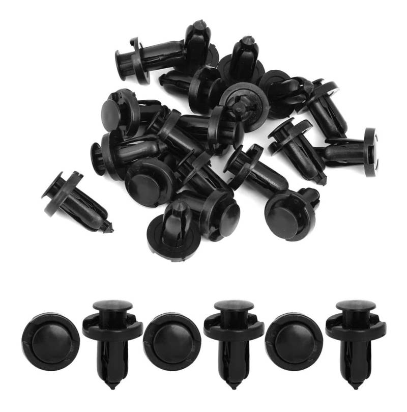 20 Stück 10 mm Loch Halteklammern Kunststoff Antriebsnieten, Klappen, Stoßstange, Kotflügel, Push Clips für Honda für Acura von MACHSWON