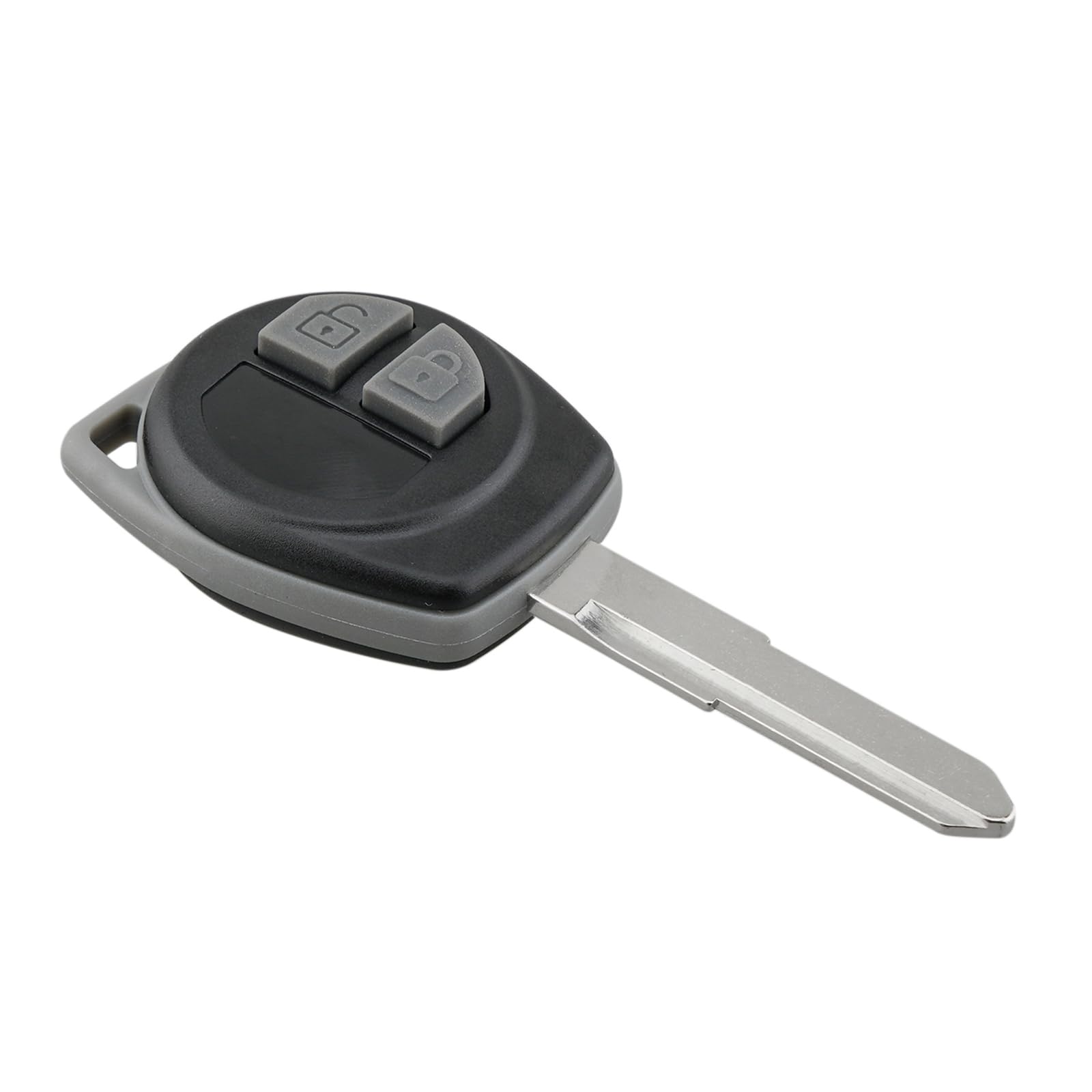 MACHSWON 2 Tasten Keyless mit ID46 Chip ungeschnitten Flip Fernbedienung Schlüsselanhänger für Suzuki Swift SX4 Alto für JIMNY Vitara für IGNIS Splash 2007-201 von MACHSWON