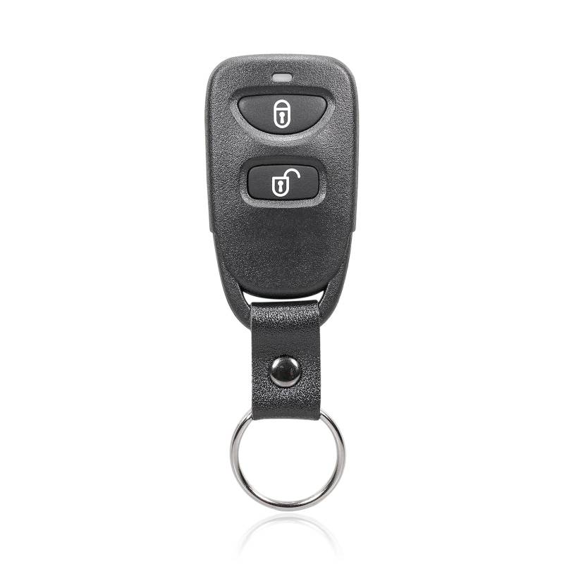 MACHSWON 3 Tasten Auto Keyless Entry Fernbedienung Schlüsselanhänger Proximity Smart Fob für Hyundai Accent 2012-2017 Tucson 2005-2015 schwarz 313,8 MHz OSLOKA-320T von MACHSWON