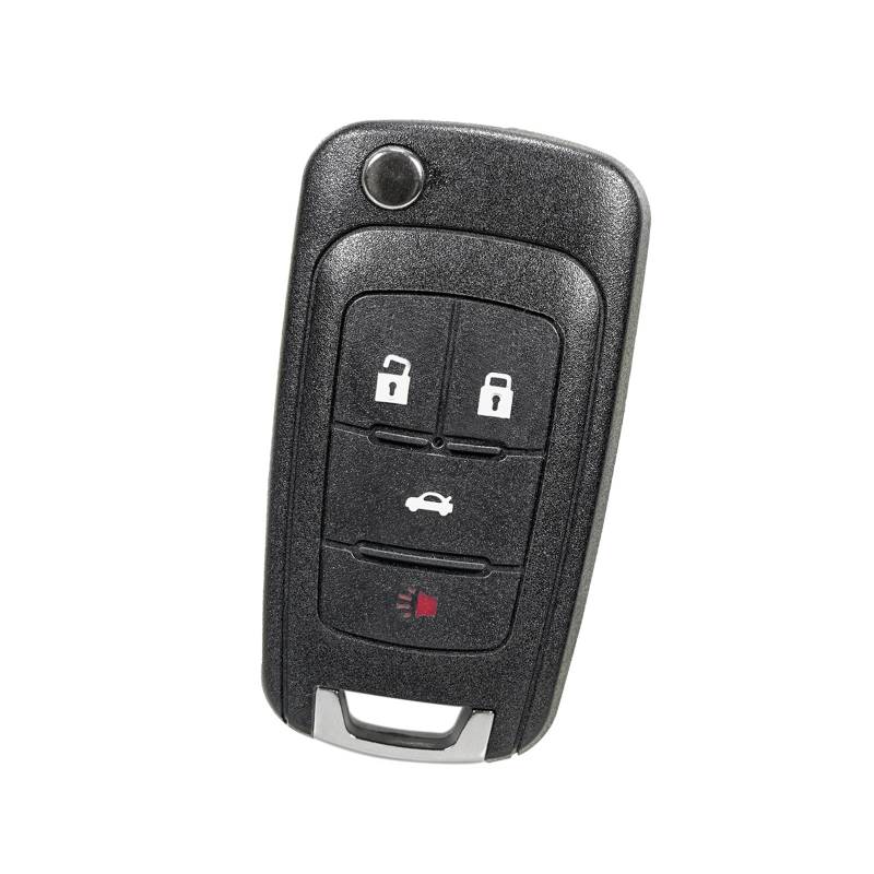 MACHSWON 4 Tasten Ersatz Keyless Entry Remote Auto Flip Key OHT01060512 für Chevrolet Impala 2014-2019 für Auto von MACHSWON