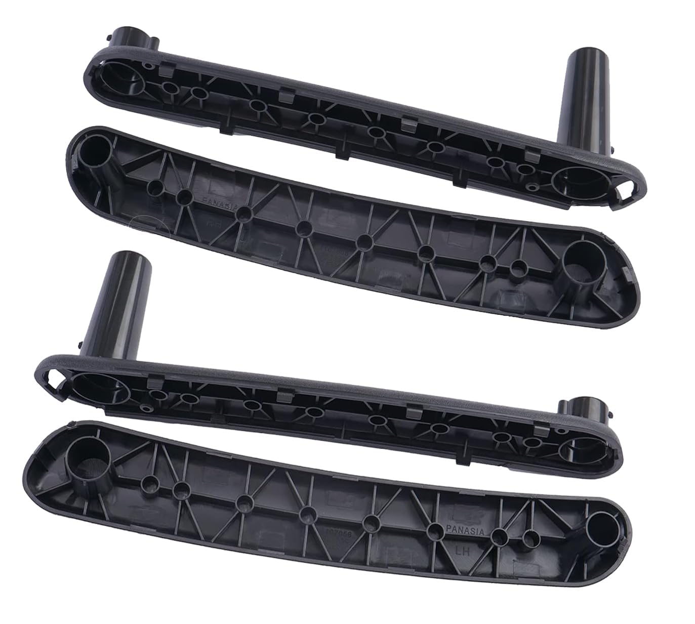 MACHSWON Türgriffe für Innenseite, ersetzt 7221A069HA 7221A070HA für Mitsubishi Eclipse 2006, 2007, 2008, 2009, 2010, 2011, 2012, Schwarz, 1 Paar von MACHSWON