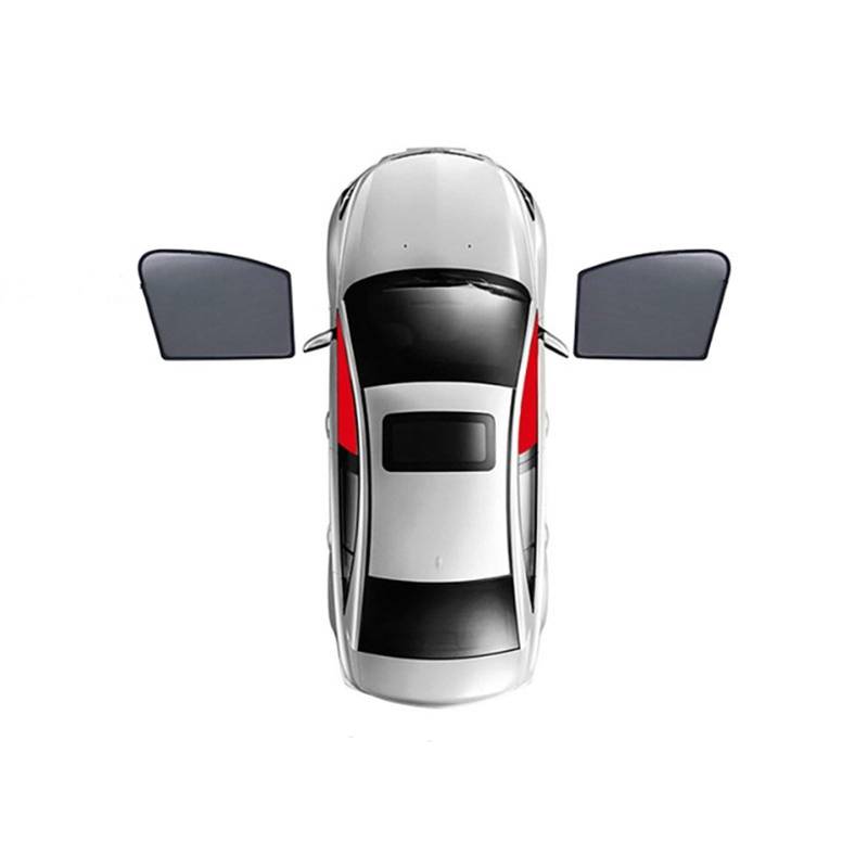 Sonnenschutz Auto Für Toyota Für Camry XV70 2018-2022 Magnetische Frontscheibe Mesh Vorhang Hinten Seite Fenster Sonnenschutz Auto Fenster Sonnenschutz(F-2PCS Front) von MACUN