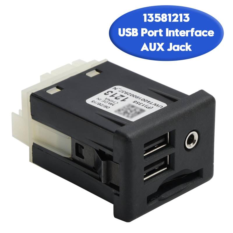 MAD HORNETS 13581213 Dual USB Port SD Card Interface AUX Jack passend für GMC Cadillac XTS Cts ATS von MAD HORNETS