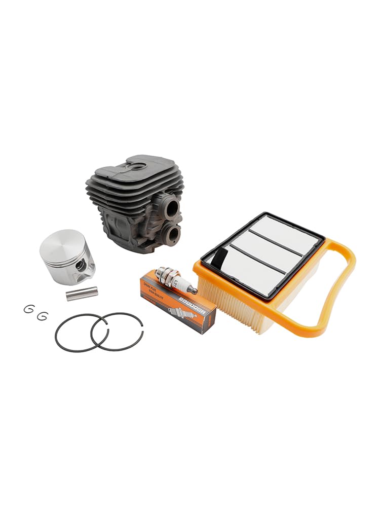 MAD HORNETS Zylinder Kolben Service Kit mit Luftfilter passend für Stihl TS410 TS420 von MAD HORNETS