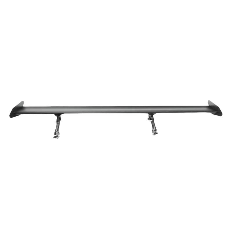 Mad Hornets 135 cm Universal Luke verstellbarer Aluminium GT Heckspoiler Rennspoiler, schwarz, 135 cm, universal, verstellbar, Aluminium, GT-Heckspoiler, Schwarz von MAD HORNETS