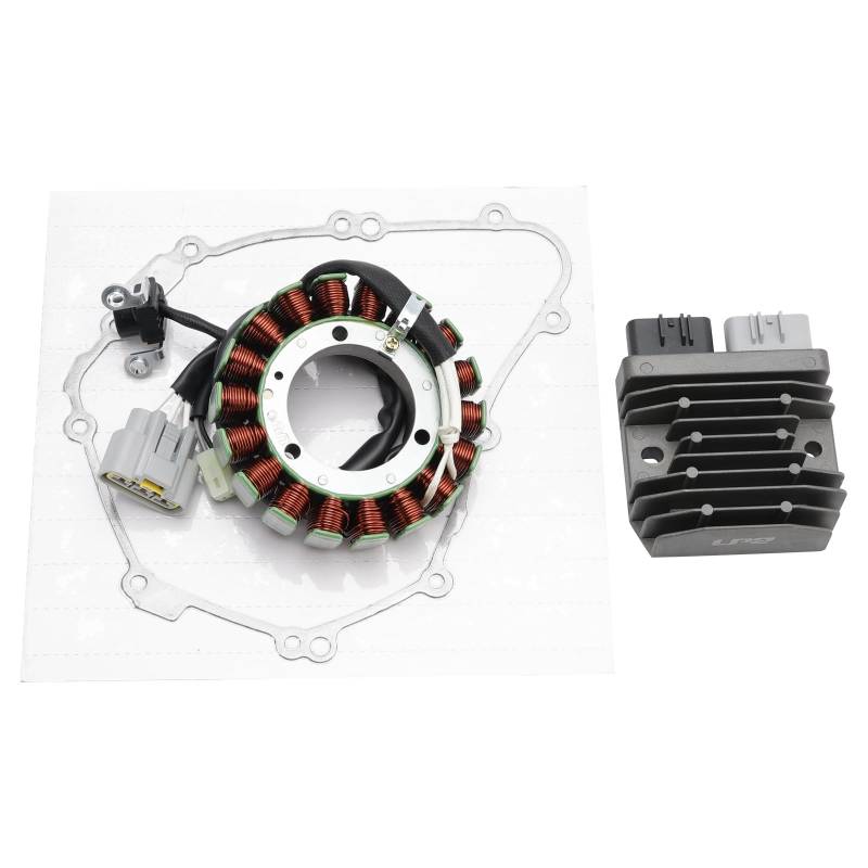 Mad Hornets Generator Stator Regler Gleichrichter Dichtung Fit für Yamaha FZ07 MT07 Tracer 14-2024 von MAD HORNETS