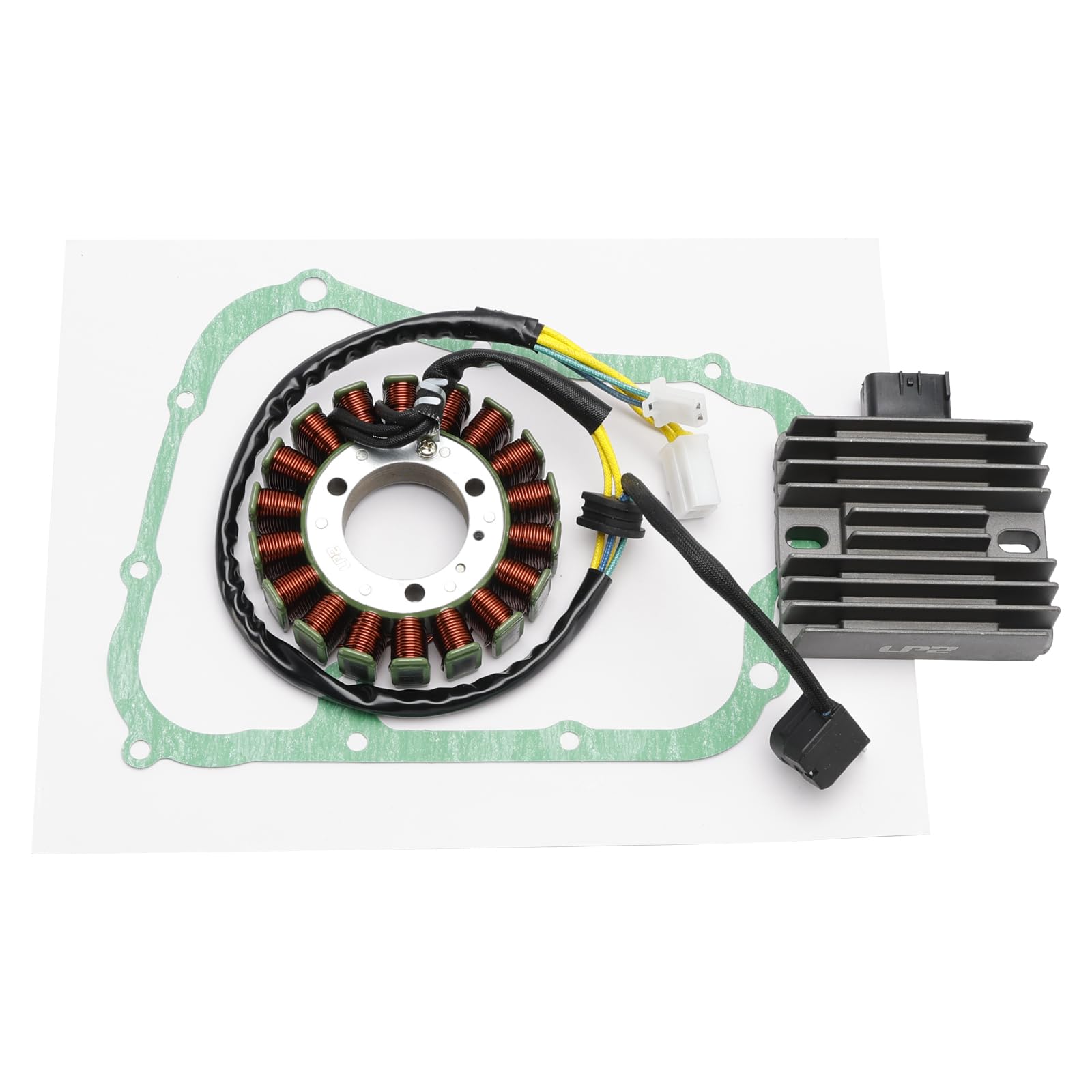 Mad Hornets Lichtmaschine Stator Regler Gleichrichter Dichtung fit for Yamaha Majesty YP250 2002-2006 von MAD HORNETS