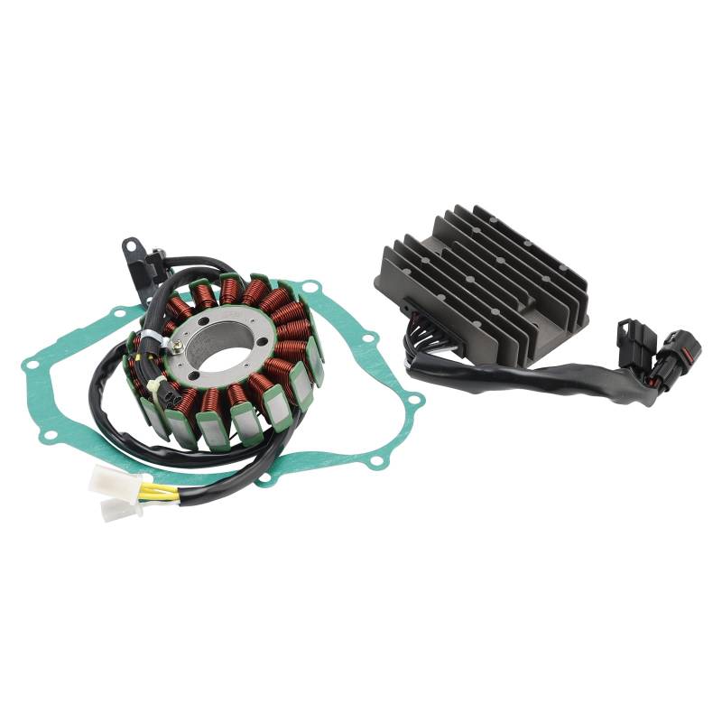 Mad Hornets Lichtmaschine Stator Regler Gleichrichter Dichtung passend fit für Suzuki V-Strom 650 K8-L0 07-11 von MAD HORNETS