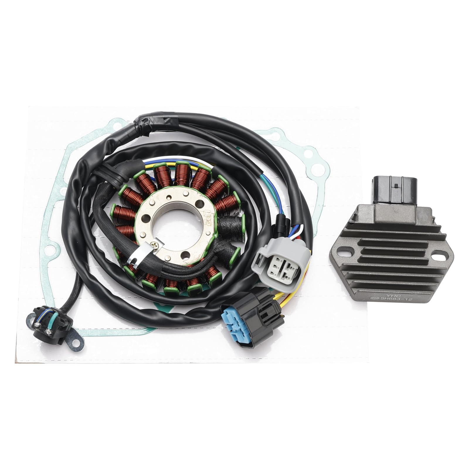 Mad Hornets Lichtmaschine Stator Regulator Dichtung fit for Honda TRX450R TRX450ER 2006 2007 2008 2009 von MAD HORNETS