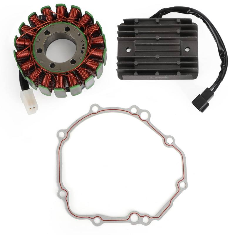 Mad Hornets Magnetspule Stator + Spannungsgleichrichter + Dichtung für Su-zu-ki GSXR 600 750 2004-2005 von MAD HORNETS