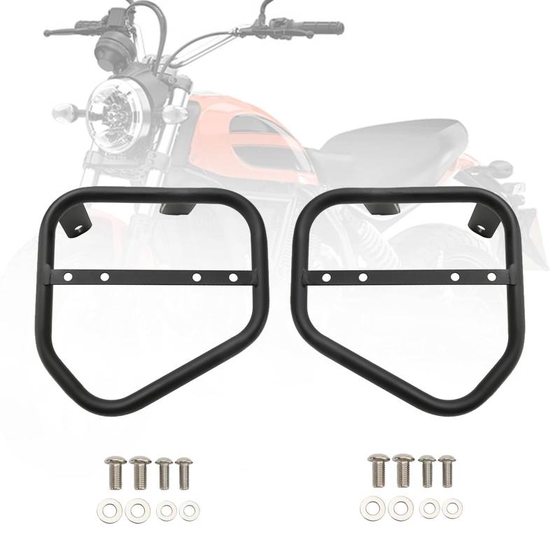 Mad Hornets Seitliche Halterung fit für Satteltasche L+R fit für Scrambler 400 800 2015-2023 von MAD HORNETS