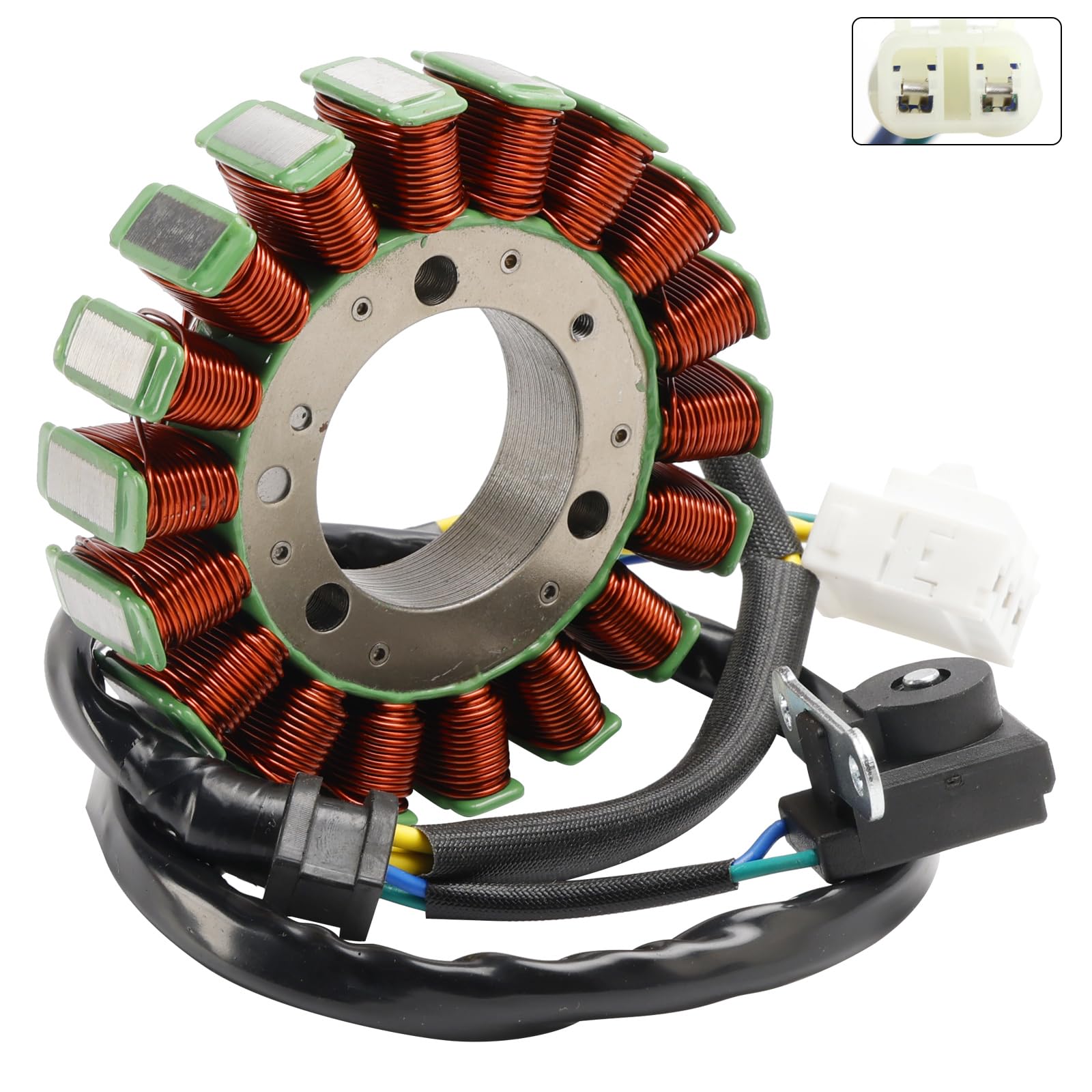 Mad Hornets Stator-Generator fit für SYM Joymax 250i 300i GTS300i ABS Cruisym 250i 300 2012-2019 - 18-polig, Plug-and-Play von MAD HORNETS