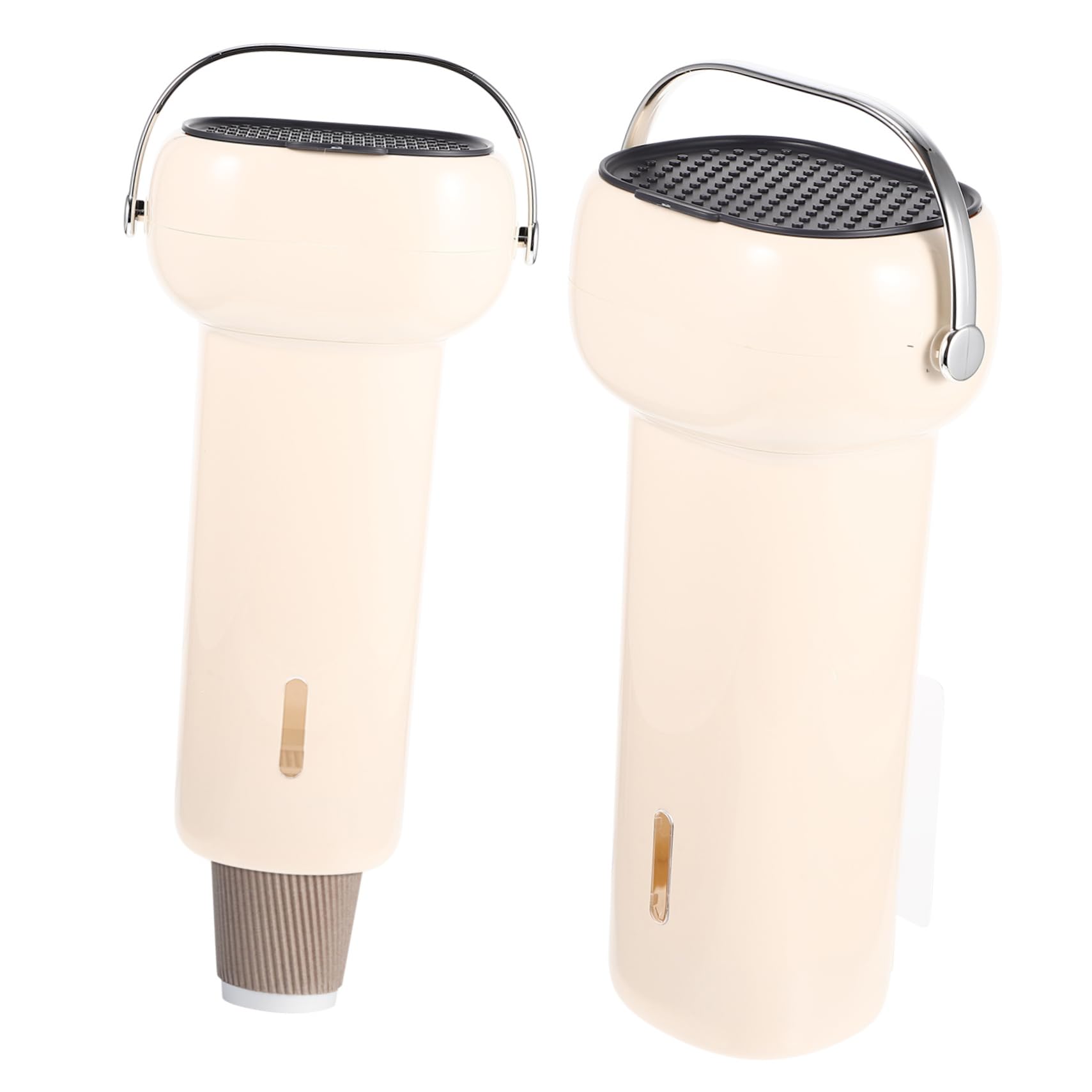 MAGICLULU Für Pappbecher Becherhalterablagen Getränk Badezimmertasse Anlasser Spender Verschütten Tassen Isolierbecher Wagen Schwimmbad Becherhalter Mit Tablett Beige Abs von MAGICLULU