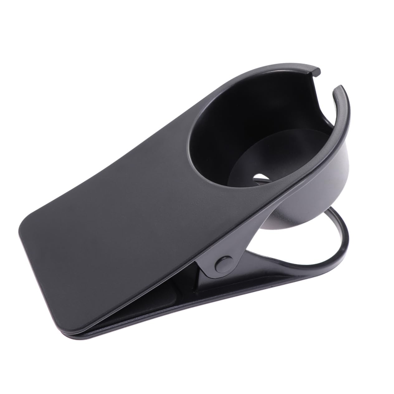 MAGICLULU Kaffeetassenhalter schreintischorganizer Schreibtisch Organiser cupholder Getränkehalter-Clip für Schreibtisch Geschirrhalter Tischständer für Flaschenbecher Untertassenclip Black von MAGICLULU