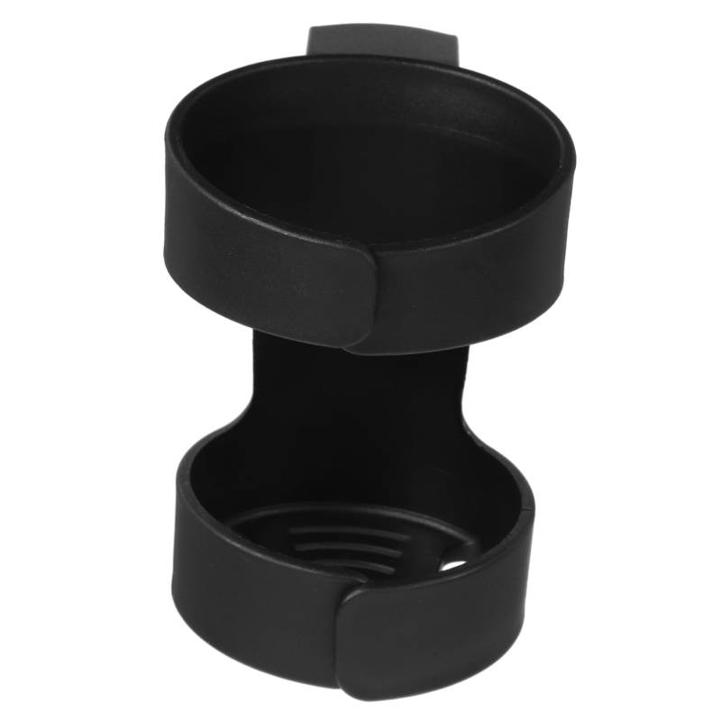 MAGICLULU Wasserbecherhalter Für Den Schreibtisch Display-Rack-Halterung Haushaltslampenfassung Kaffeebar Hutschürzen Getränkehalter Mit Schnalle Dichtung Reparieren Black Kohlenstoffstahl von MAGICLULU