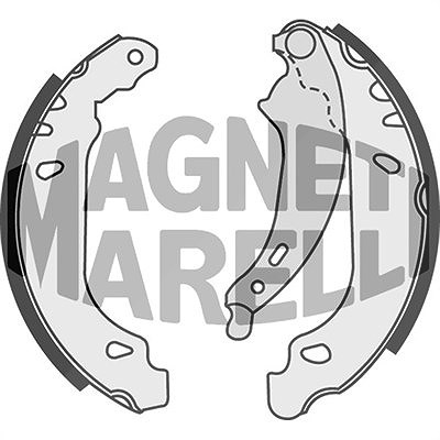 Magneti Marelli Bremsbacke [Hersteller-Nr. 360219192191] für Renault, Dacia von MAGNETI MARELLI