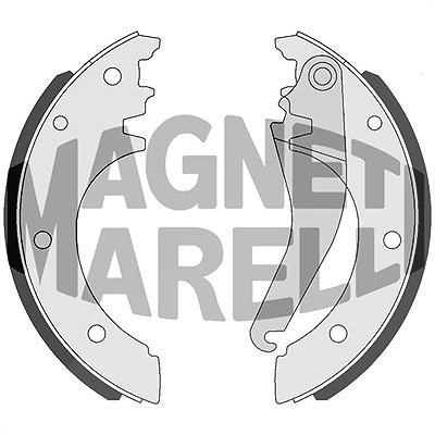 Magneti Marelli Bremsbacke [Hersteller-Nr. 360219198356] für Iveco von MAGNETI MARELLI