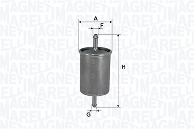 Magneti Marelli Kraftstofffilter [Hersteller-Nr. 152071760685] für Ford, Ford Usa, Mazda von MAGNETI MARELLI